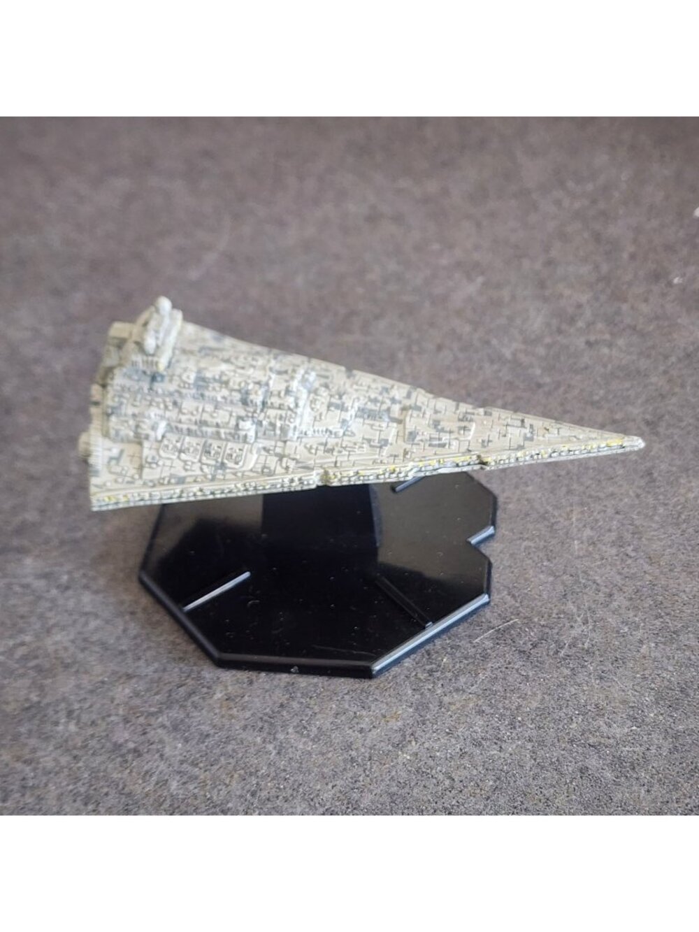 Star Wars Armada Imperial Star Destroyer Proxy Miniature  with Stand 2006 Lucas